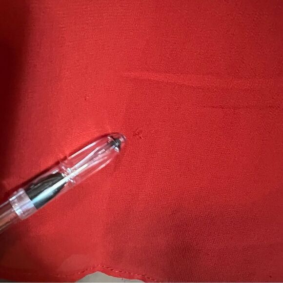 3 for $30! Fate orangey long sleeve dress. - Picture 10 of 11